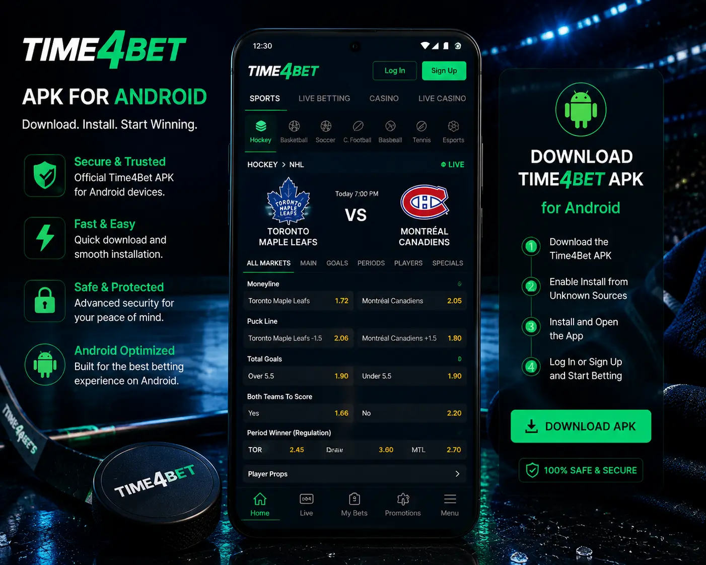 Time4Bets mobile app